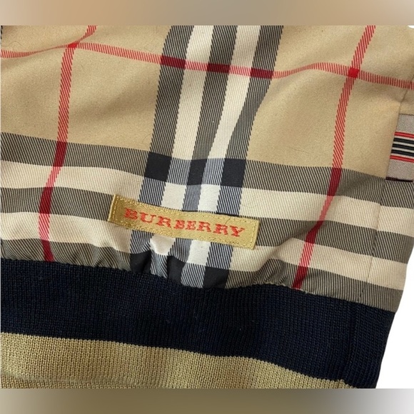 LIKE NEW! Burberry London Nova Check Plaid Reversible Golf Vest Jacket Mens S - Picture 3 of 7